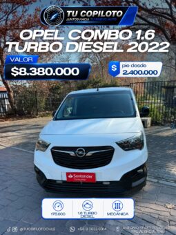 OPEL COMBO 1.6 TURBO DIESEL 2022